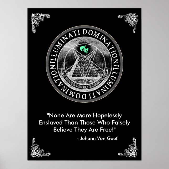 Illuminati Domination Poster (Framsidan)