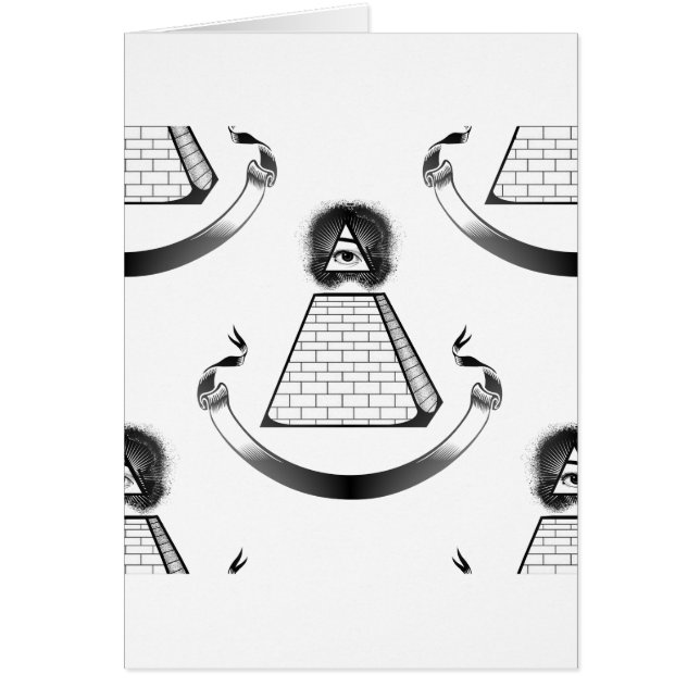 illuminati hälsningskort (Framsidan)