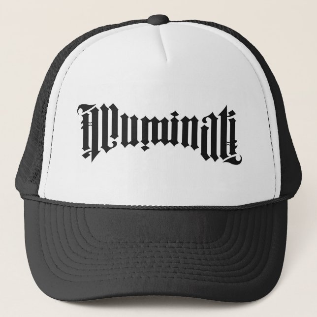 Illuminati hatt som är designad vid DJ Dino Keps (Framsida)