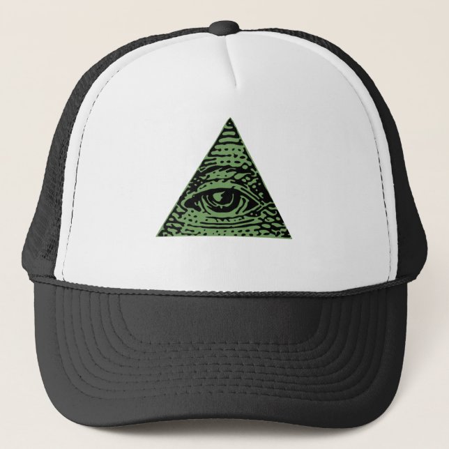 ILLUMINATI-HATT TRUCKERKEPS (Framsida)