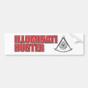 Illuminati jägarebildekal bildekal