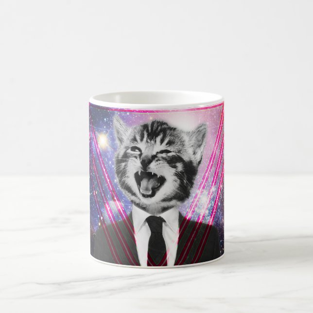 Illuminati katt kaffemugg (Center)