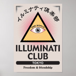 Illuminati Klubb Poster-01 Poster