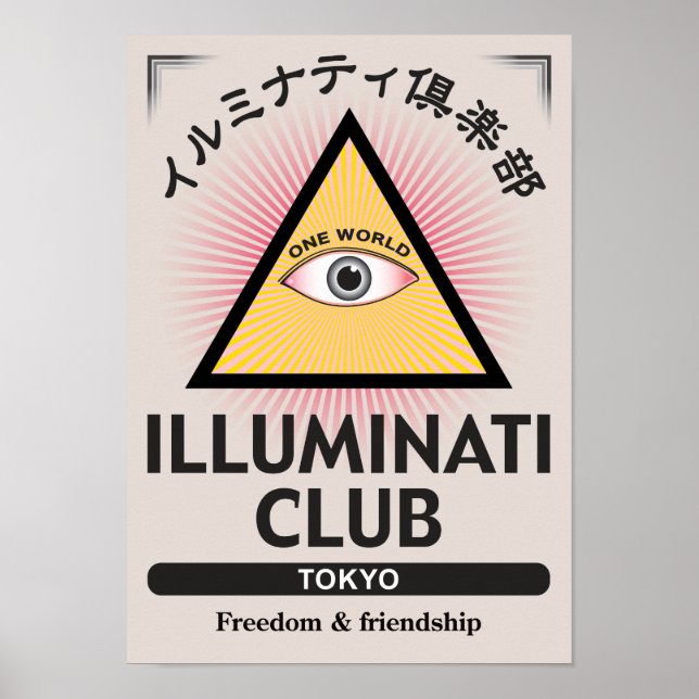 Illuminati Klubb Poster-01 Poster (Framsidan)