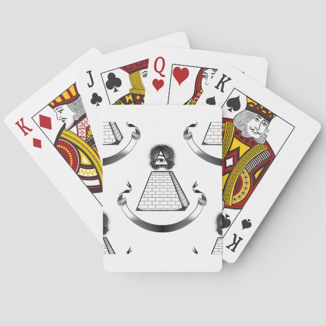 illuminati kortlek (Baksidan)