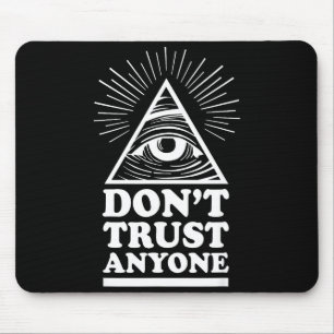 Illuminati Lita Inte Någon Ögonstenen Musmatta