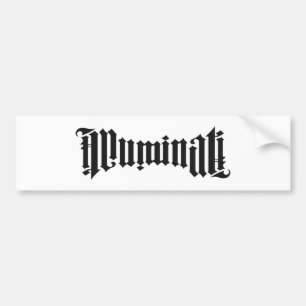 Illuminati logotyp bildekal