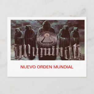 ILLUMINATI NUEVO ORDEN MUNDIAL VYKORT