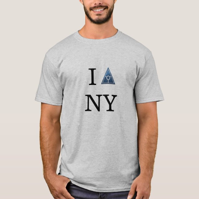 Illuminati NY T-tröja Tee Shirt (Framsida)