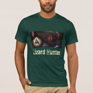 Illuminati ödlajägare t shirt