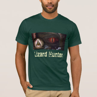 Illuminati ödlajägare t shirt