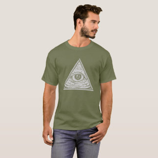 "Illuminati" öga av den Providence T-tröja Tee