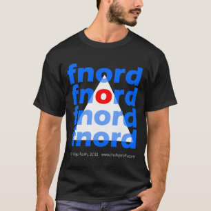 Illuminati pyramid - stora mörka Fnord Tee Shirt
