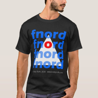 Illuminati pyramid - stora mörka Fnord Tee Shirt