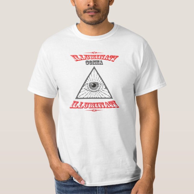 Illuminati som går till Illuminati Tröja (Framsida)