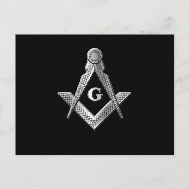 Illuminati Symbol Masonic Pyramid Conspiracy Gift Vykort (Framsida)