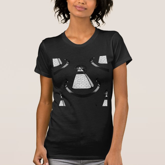 illuminati t-shirt (Framsida)
