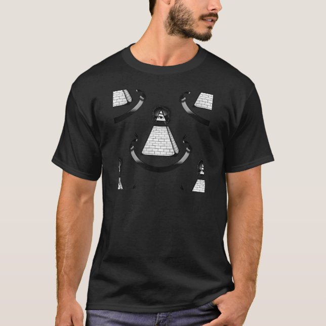illuminati t shirt (Framsida)