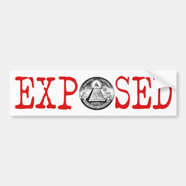 Illuminati utsatt bildekal (Framsidan)
