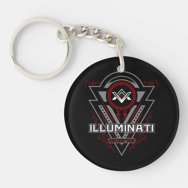 Illuminati Vi ser er alla se Öga (Framsidan)