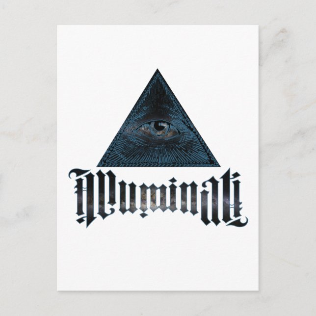Illuminati Vykort (Framsida)
