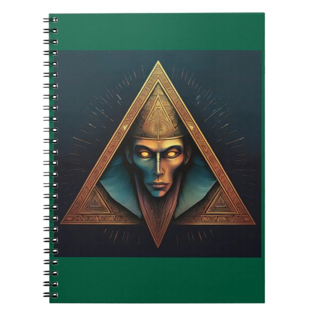 Illuminati Wall Vapensköld Anteckningsbok (Framsidan)