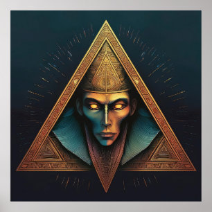 Illuminati Wall Vapensköld Poster