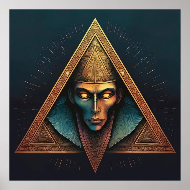 Illuminati Wall Vapensköld Poster (Framsidan)