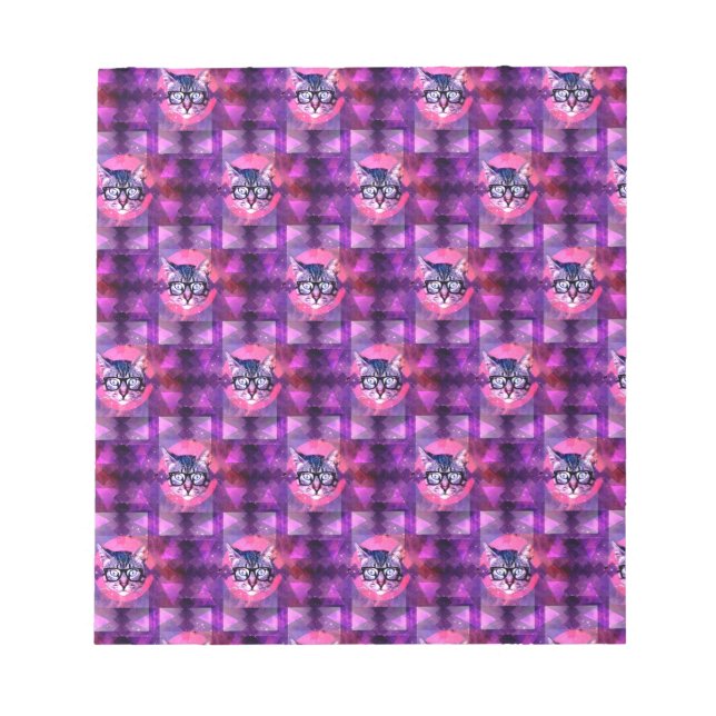 illuminatikkatt anteckningsblock (Framsida)