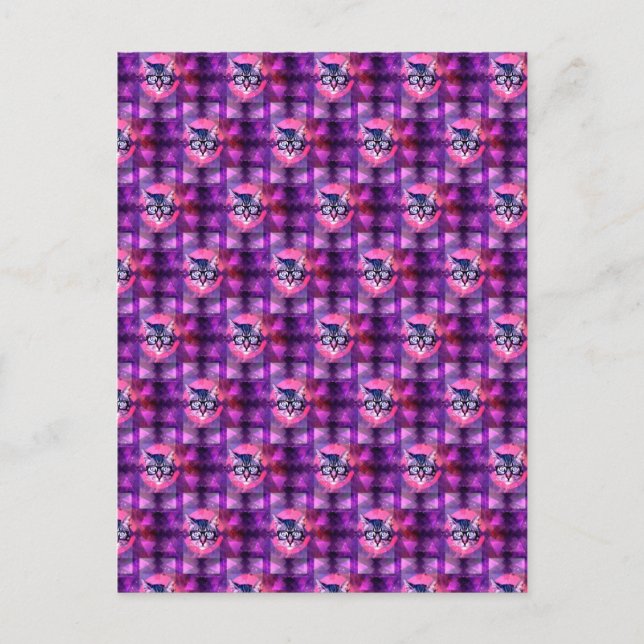 illuminatikkatt vykort (Framsida)