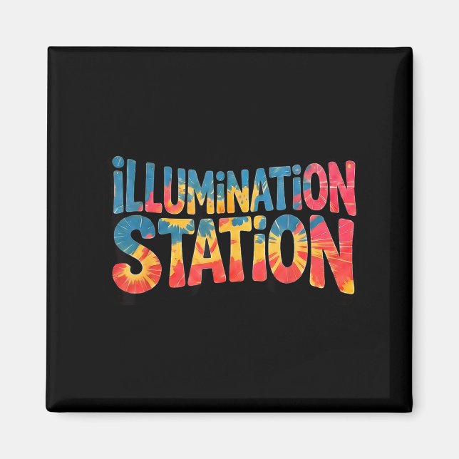 Illumination Station VBS 2026 Bibelskola Magnet (Framsidan)