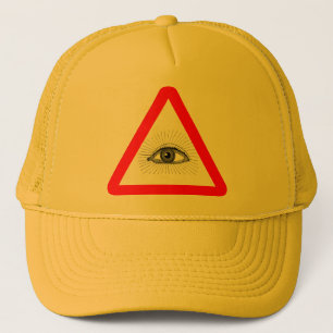 illuminativarning undertecknar hatten truckerkeps
