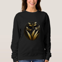 Illuminerade eldflugor bland Cattails sötskjorta T Shirt