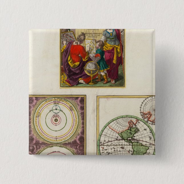 Illus Title Page Solar System, Charte vom Globo Knapp (Framsida)