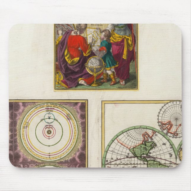 Illus Title Page Solar System, Charte vom Globo Musmatta (Framsidan)