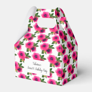 illusima Akvarell Rosa Rosor Sweet 16 Presentaskar