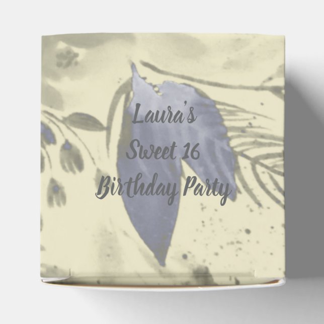 illusima Akvarell Rosor Sweet 16 Presentaskar (Överdel)