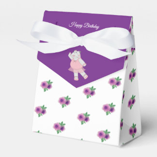 illusima Balett Flodhäst Små Lila Rosor Present/ Presentaskar