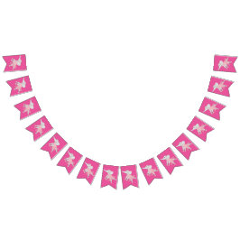 illusima Ballerina Elephant Rosa Vimplar