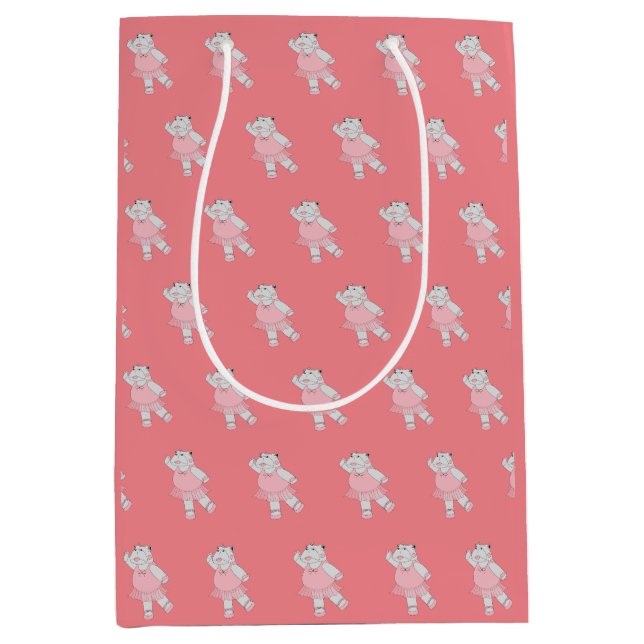 illusima Ballerina Hippo Mönster Peach (Framsidan)