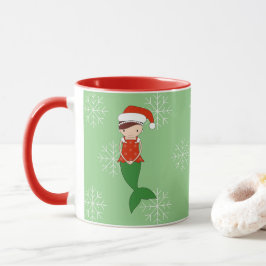 illusima Ballerina Mermaid Jul Snöflingor Mugg