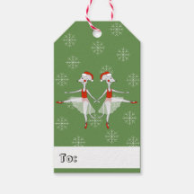 illusima Ballerina Möss Jul Snöflingor