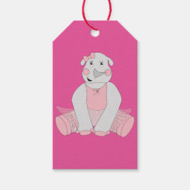 illusima Ballerina Rhino Presentetikett