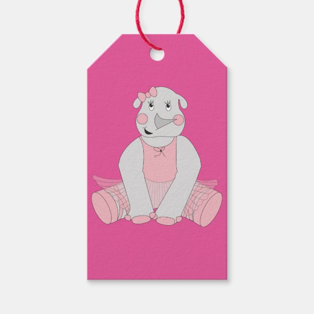 illusima Ballerina Rhino Presentetikett (Framsidan)