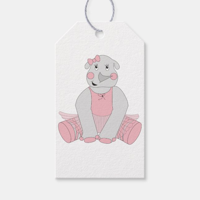 illusima Ballerina Rhino Presentetikett (Framsidan)