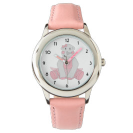illusima Ballerina Rhino Rosa Kids Watch Armbandsur