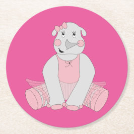 illusima Ballerina Rhino Underlägg Papper Rund