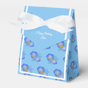 illusima Blå Guldrosa Blå Födelsedagspresent/ Presentaskar