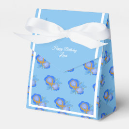 illusima Blue Golden Ro Blue Birthday Gift/ Presentaskar