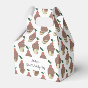 illusima chokladfrosting cupcakes Sweet 16 Presentaskar